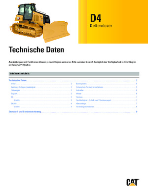 Kettendozer Caterpillar D4 XL