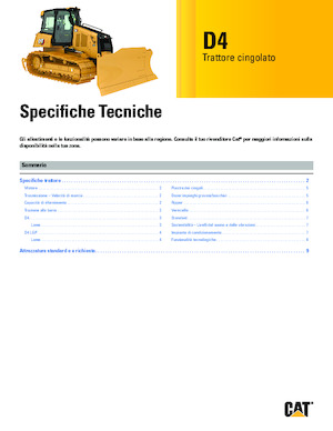 Kettendozer Caterpillar D4 XL