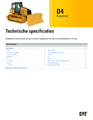 Kettendozer Caterpillar D4 XL