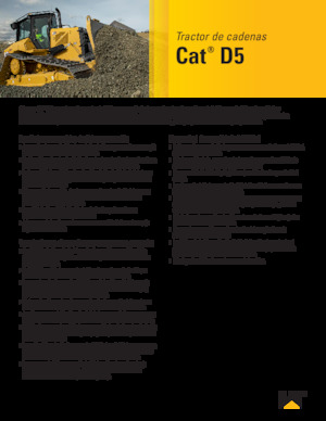 Kettendozer Caterpillar D5 LPG VPAT