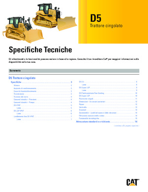 Kettendozer Caterpillar D5 LPG VPAT