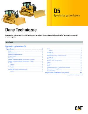 Kettendozer Caterpillar D5 LPG VPAT