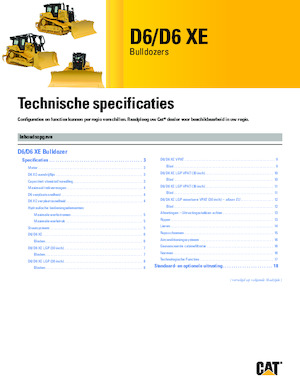 Kettendozer Caterpillar D6