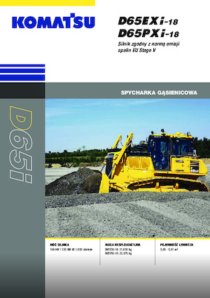 Kettendozer Komatsu D65PXi-18E0