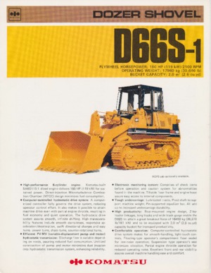 Kettendozer Komatsu D66S-1