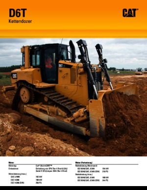Kettendozer Caterpillar D6T LGP