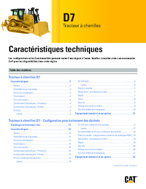 Kettendozer Caterpillar D7 LGP