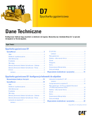 Kettendozer Caterpillar D7 LGP