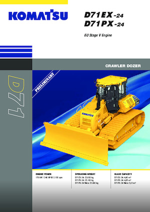 Kettendozer Komatsu D71PX-24E0