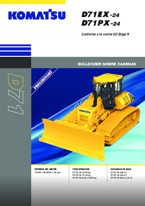 Kettendozer Komatsu D71PX-24E0