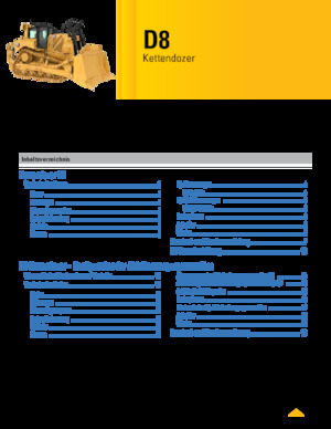 Kettendozer Caterpillar D8