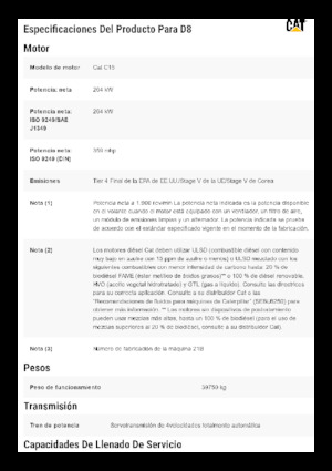 Kettendozer Caterpillar D8