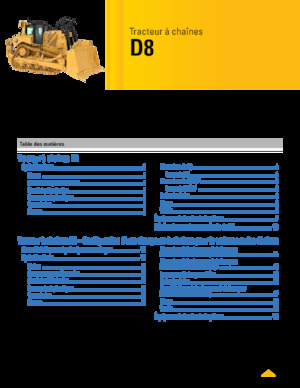 Kettendozer Caterpillar D8