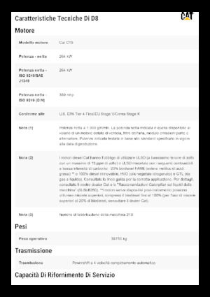 Kettendozer Caterpillar D8