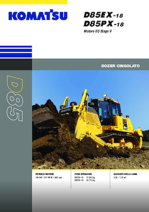 Kettendozer Komatsu D85PX-18E0