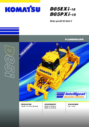 Kettendozer Komatsu D85PXi-18E0