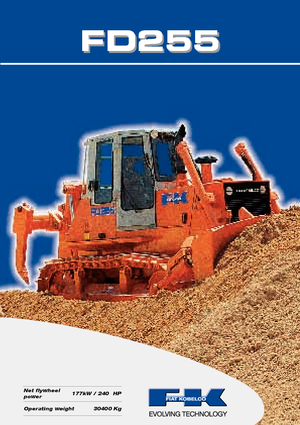 Kettendozer Fiat Kobelco FD 255