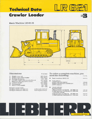 Kettendozer Liebherr LR 621 B-M