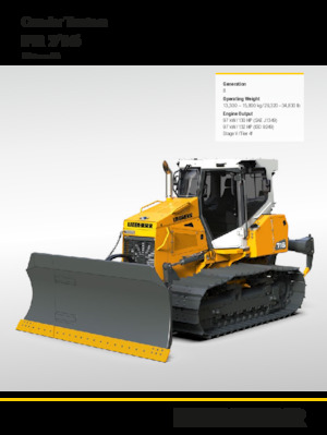Kettendozer Liebherr PR 716 Litronic