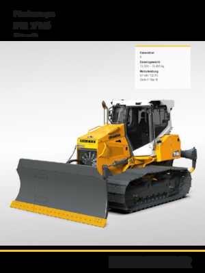 Kettendozer Liebherr PR 716 XL G8.0