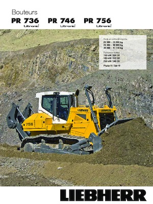 Kettendozer Liebherr PR 746 L