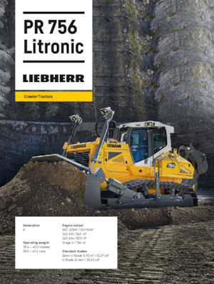 Kettendozer Liebherr PR 756 Litronic 