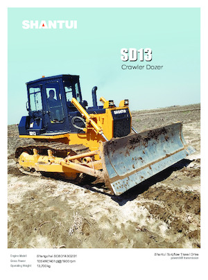 Kettendozer Shantui SD13