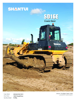 Kettendozer Shantui SD16E