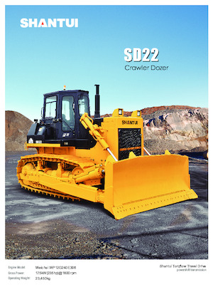 Kettendozer Shantui SD22F