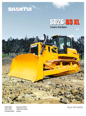 Kettendozer Shantui SD26-B3 XL