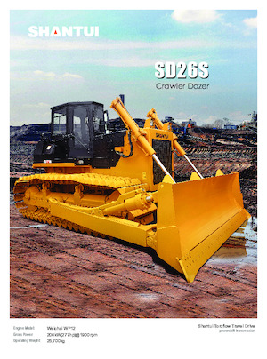 Kettendozer Shantui SD26S