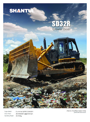 Kettendozer Shantui SD32R