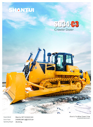 Kettendozer Shantui SD34-C3 DS 