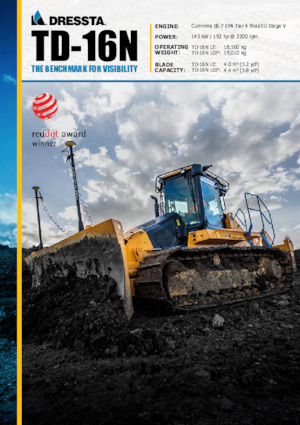 Kettendozer Dressta TD-16N LT 
