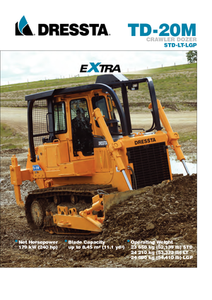 Kettendozer Dressta TD 20 M LGP Extra