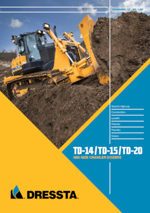 Kettendozer Dressta TD 20R Extra LT 
