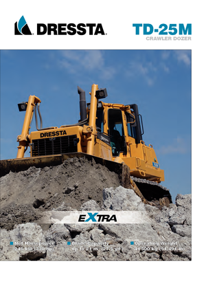 Kettendozer Dressta TD 25 M Extra