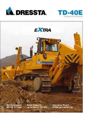 Kettendozer Dressta TD 40 E Extra