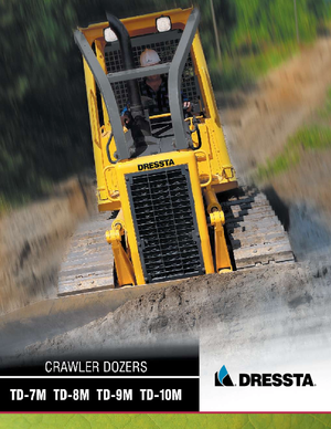 Kettendozer Dressta TD 9 M