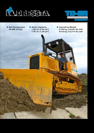Kettendozer Dressta TD 8 R