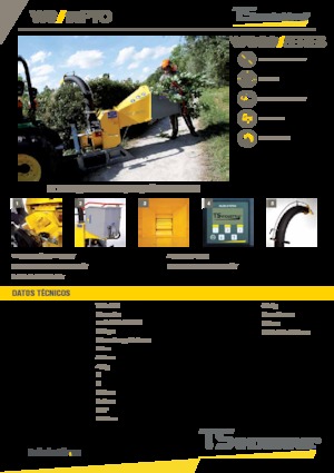 Holzhäcksler TS-Industrie 10 PTO