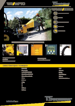 Holzhäcksler TS-Industrie 10 PTO