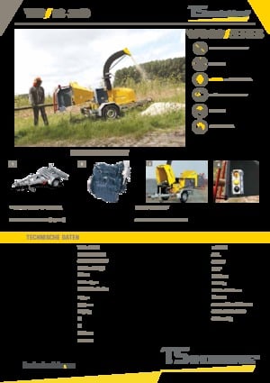Holzhäcksler TS-Industrie 18-35 D