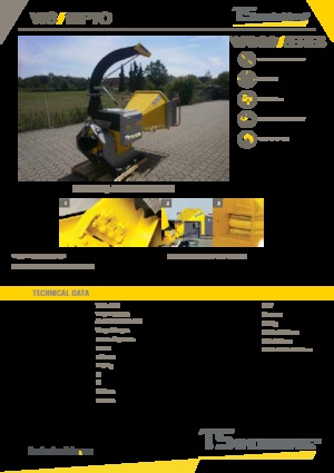 Holzhäcksler TS-Industrie 18 PTO