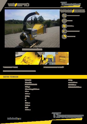 Holzhäcksler TS-Industrie 18 PTO