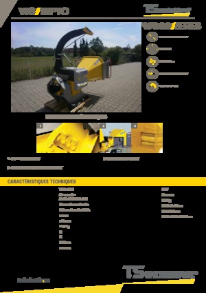 Holzhäcksler TS-Industrie 18 PTO