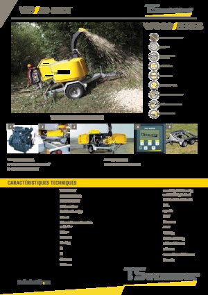 Holzhäcksler TS-Industrie 20-50 DT