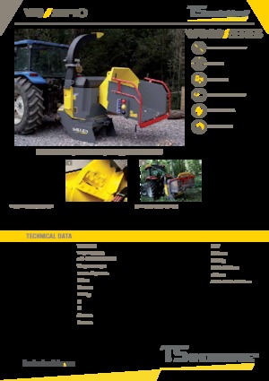 Holzhäcksler TS-Industrie 23 PTO