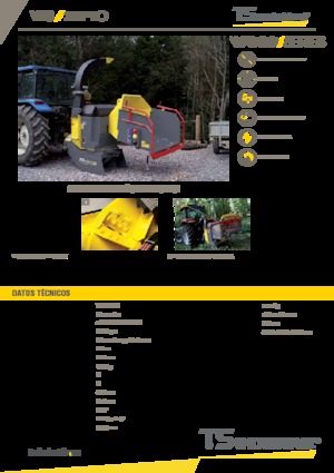 Holzhäcksler TS-Industrie 23 PTO