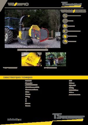 Holzhäcksler TS-Industrie 23 PTO